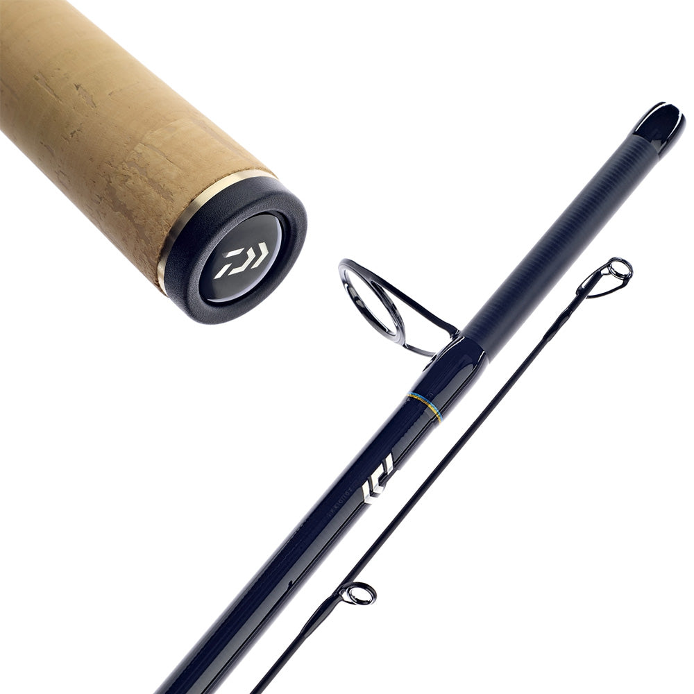 Daiwa Legalis 9-Section Travel Spinning Rod - Compact & Portable Fishing Rod for Travel, Backpacking & Saltwater Fishing | Lightweight Telescopic Design for Easy Transport & Storage