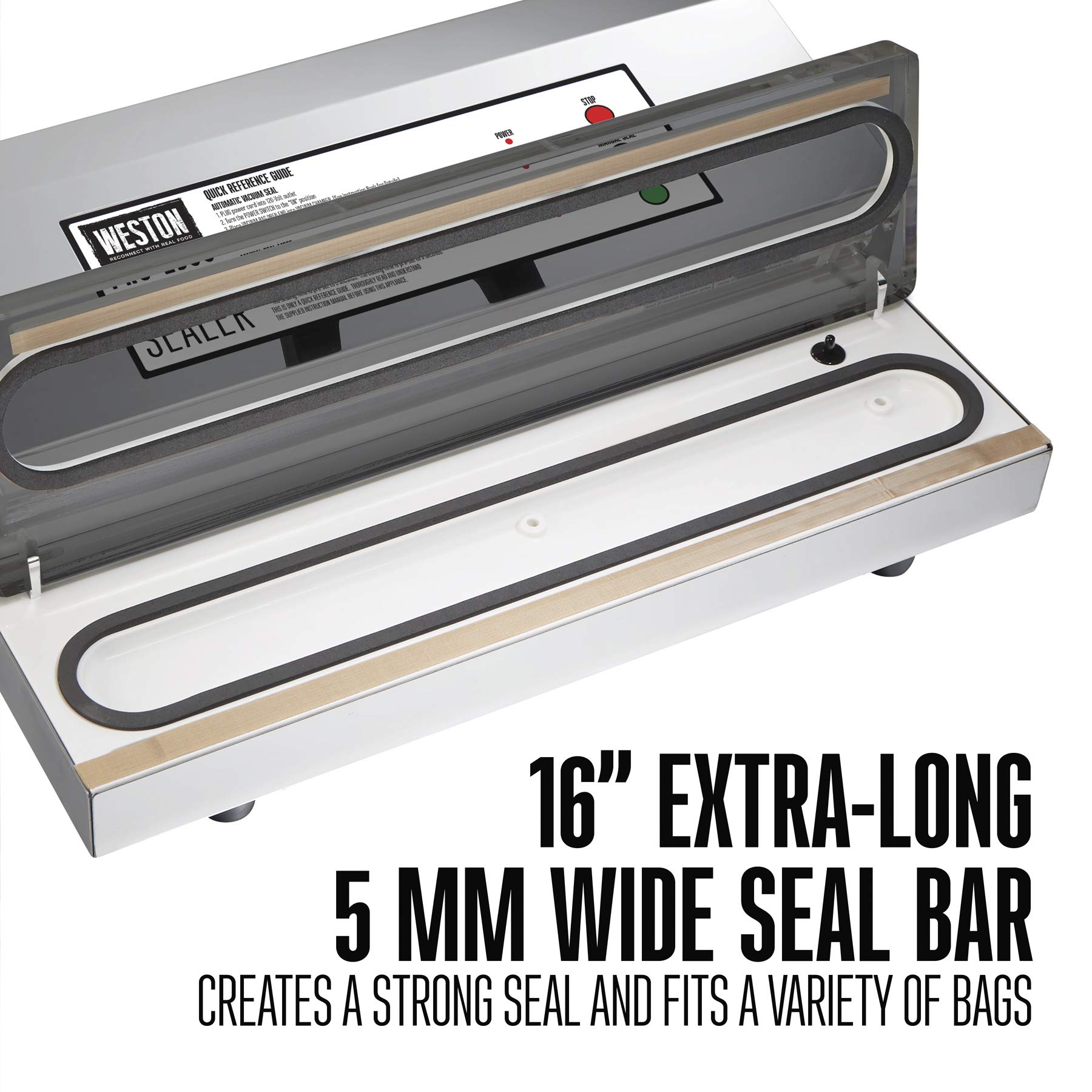 Weston Pro 2300 Commercial Vacuum Sealer Machine - 16