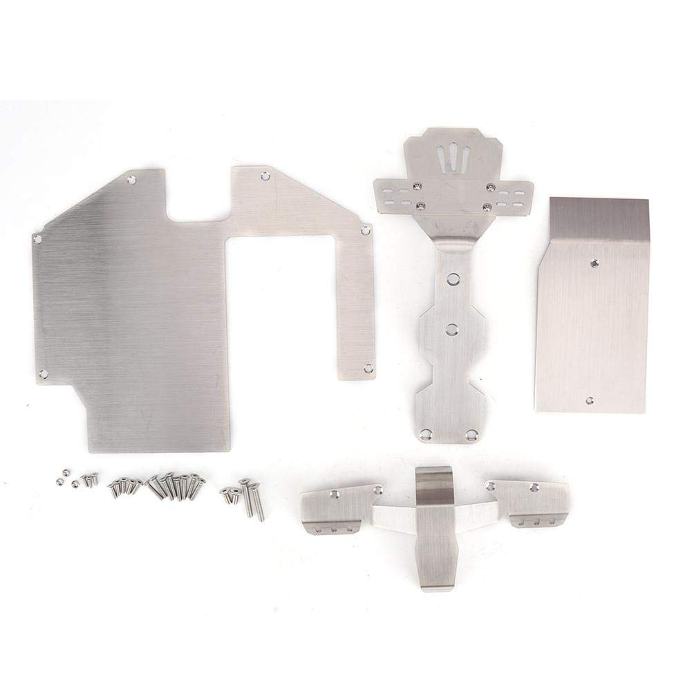 Traxxas 1/7 UDR RC Car Stainless Steel Armor Set - Front Chassis & Rear Protection for Off-Road Racing | Durable Body Armor Accessories for Crawling, Bashing & Extreme Terrain Driving