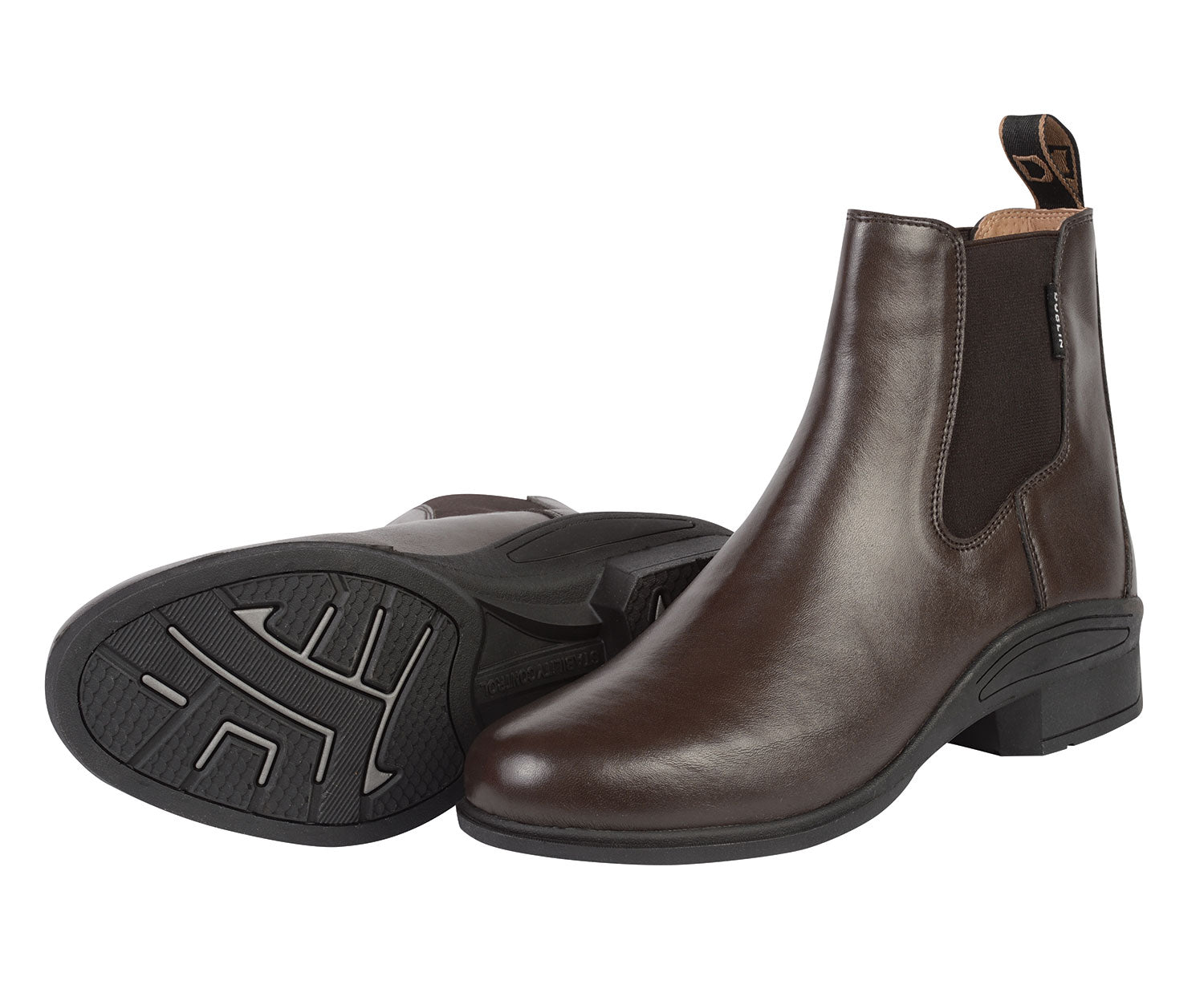 Dublin Altitude Jodhpur Boots for Men - Genuine Leather Ankle Riding Boots with Side Zipper - Perfect for Equestrian, Horseback Riding & Casual Wear