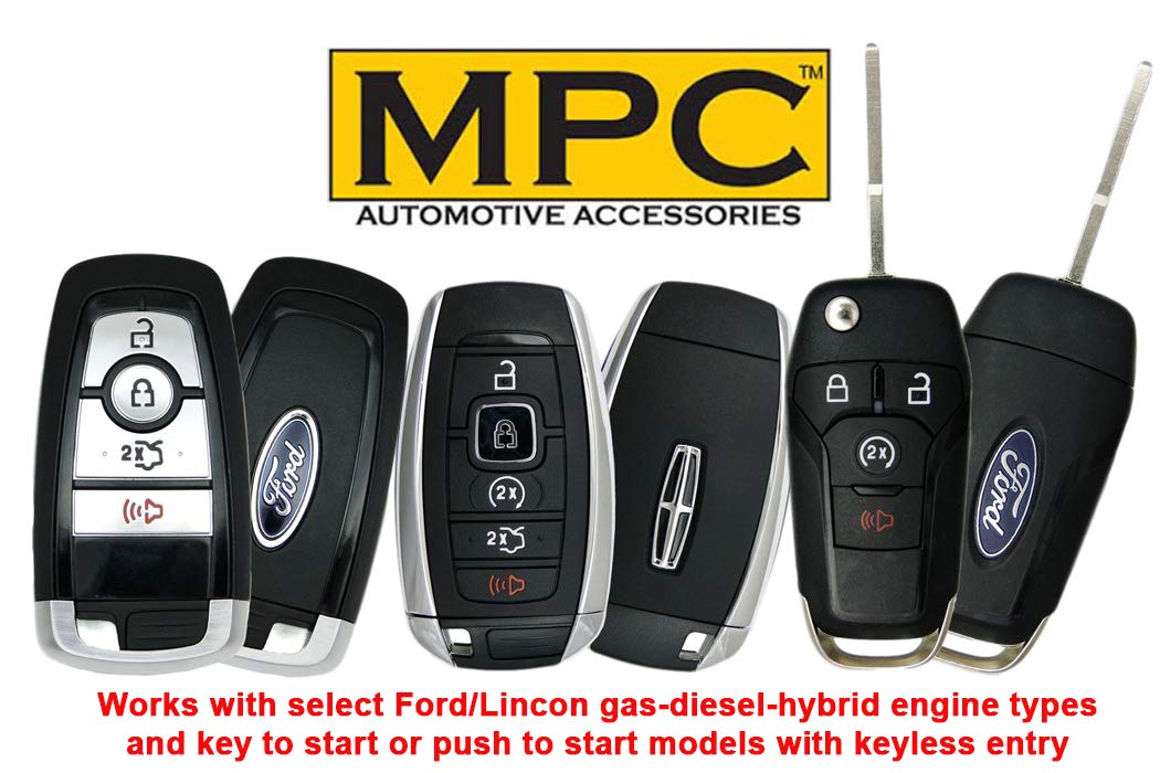 MPC Plug N Play Remote Start Kit for 2017-2019 Ford F-250 Super Duty (Gas Engine, Key to Start) - Factory Key Fob Activated | Easy Installation | Cold Weather & Convenience Starter