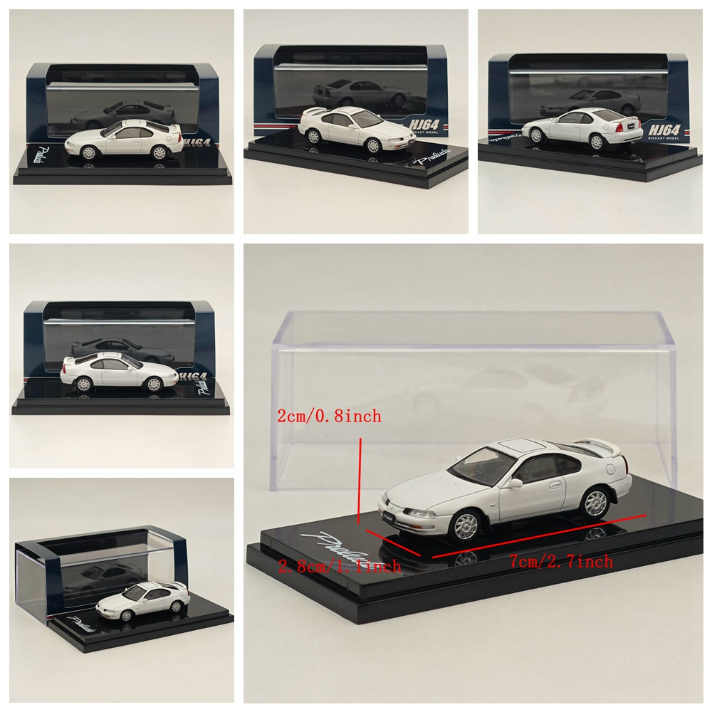 1/64 Scale Hobby Japan PRELUDE 2.2Si VTEC (BB4) Late Version Diecast Model Car - Limited Edition Collectible for Car Enthusiasts & Display - Perfect for Showcases, Gifts, and Model Car Collections