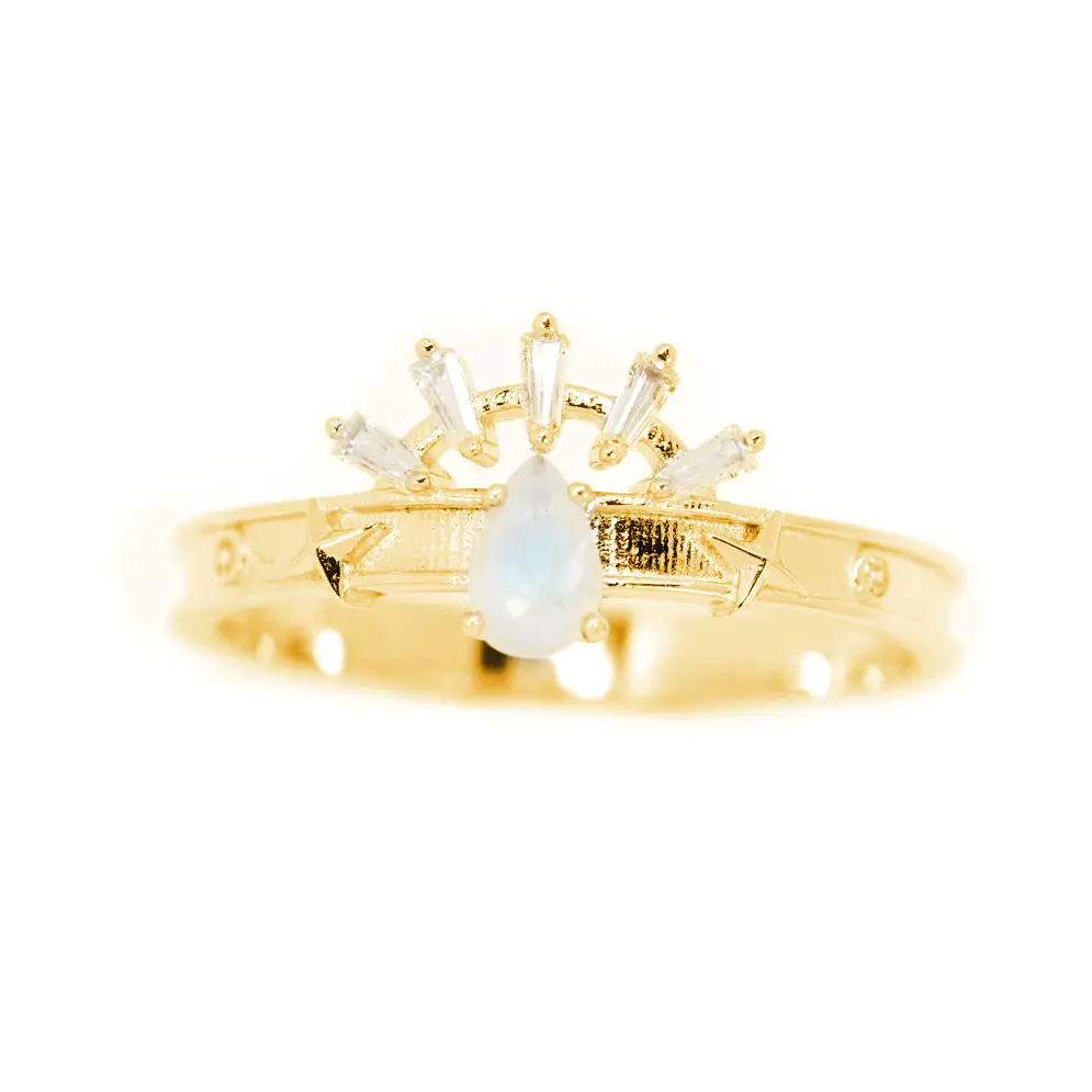 Light Mage Unisex Ring - Stylish Gothic Jewelry for Men & Women - Perfect for Cosplay, Halloween & Everyday Wear