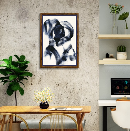 Premium 20x24 Wood Snap Frames for Posters - 1 Wide Matboard Included - Perfect for Home Decor, Office Displays & Art Exhibitions
