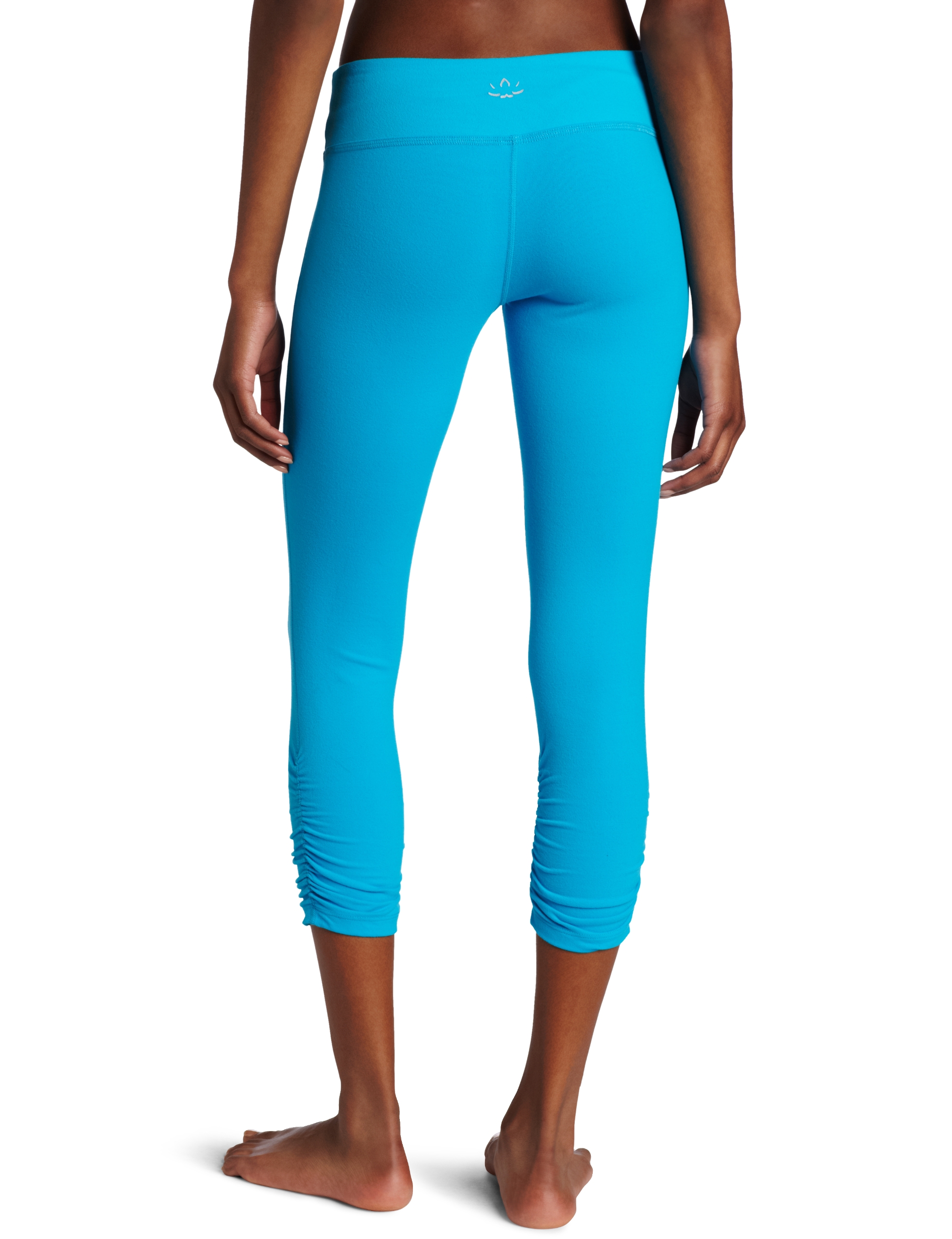 Beyond Yoga Women's High Waisted Capri Leggings - Soft Stretchy Yoga Pants for Workouts, Running & Lounge Wear - Perfect for Gym, Pilates & Everyday Comfort