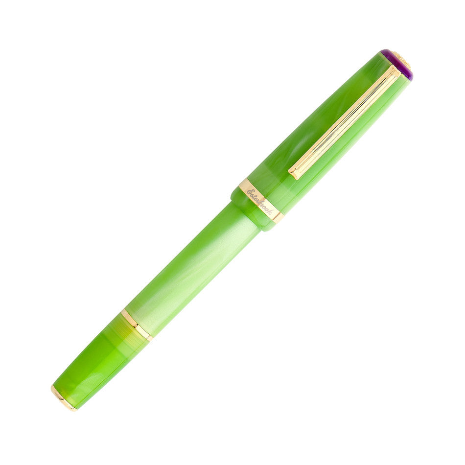 Esterbrook JR Pocket Fountain Pen - Key Lime Green | Portable Writing Tool for Journaling, Note Taking & Everyday Use