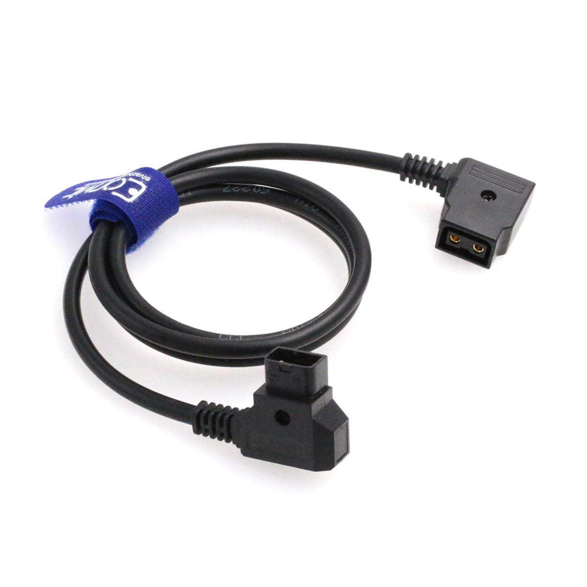 Eonvic D-Tap Extension Cable Male to Female 12V Power Cord for Camera Battery - Compatible with DSLR, Camcorder, LED Light & Video Equipment