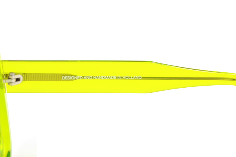 Preciosa 940 Lime Goliath Sunglasses - UV Protection Oversized Fashion Shades for Women & Men | Perfect for Beach, Driving & Outdoor Activities