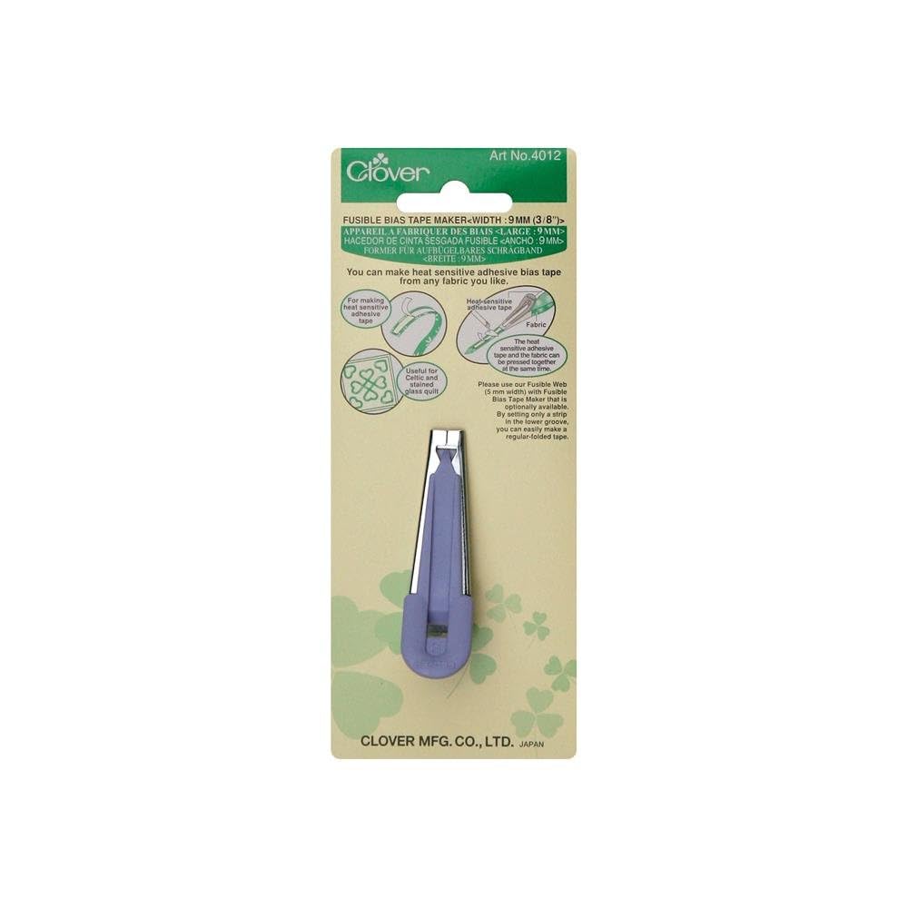 Clover Fusible Bias Tape Maker Set - 5 Sizes (1/4
