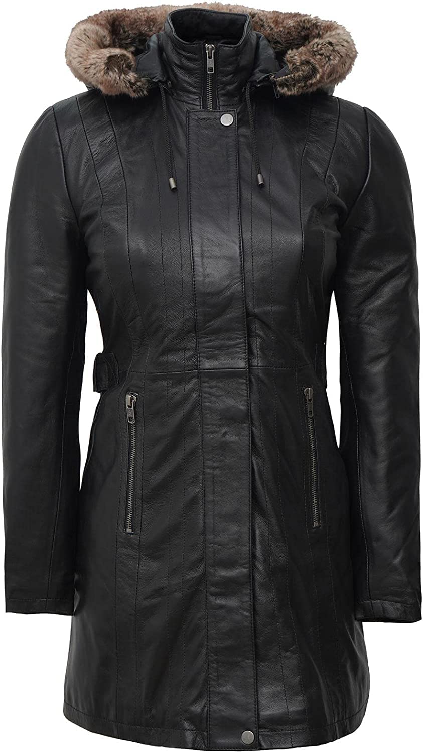 Premium Women's Real Lambskin Leather Coat - Elegant Stylish Winter Jacket for Fashionable Outfits | Perfect for Office, Dating & Special Occasions