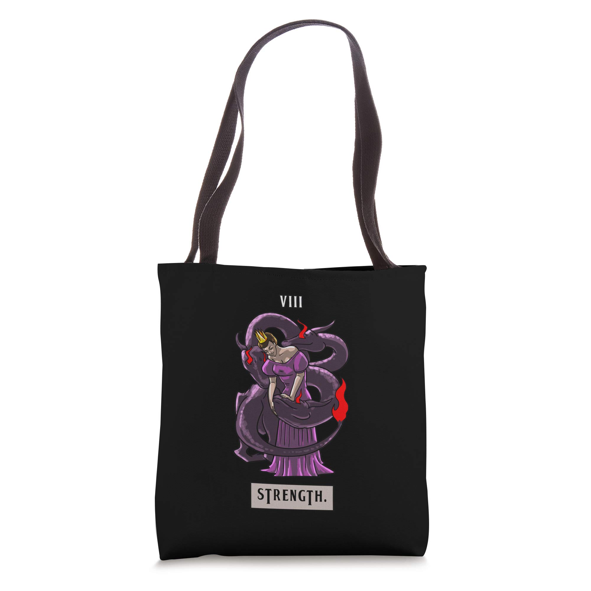 Gothic Dragon Print Tote Bag for Women - Retro Dark Side Design - Perfect Gift for Goth Lovers - Ideal for Shopping, Work & Alternative Fashion