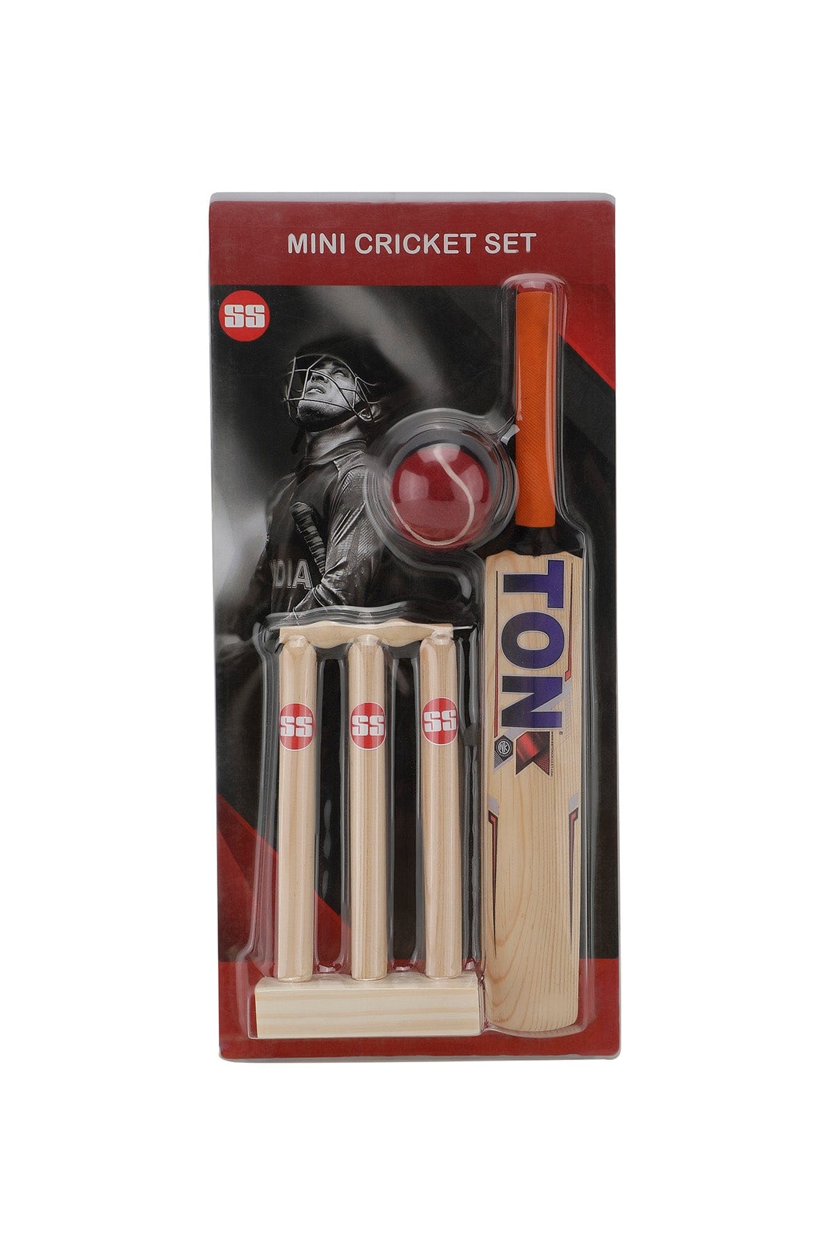 SS Mini Cricket Set - Portable Cricket Kit for Kids & Adults - Perfect for Backyard, Beach, and Park Games