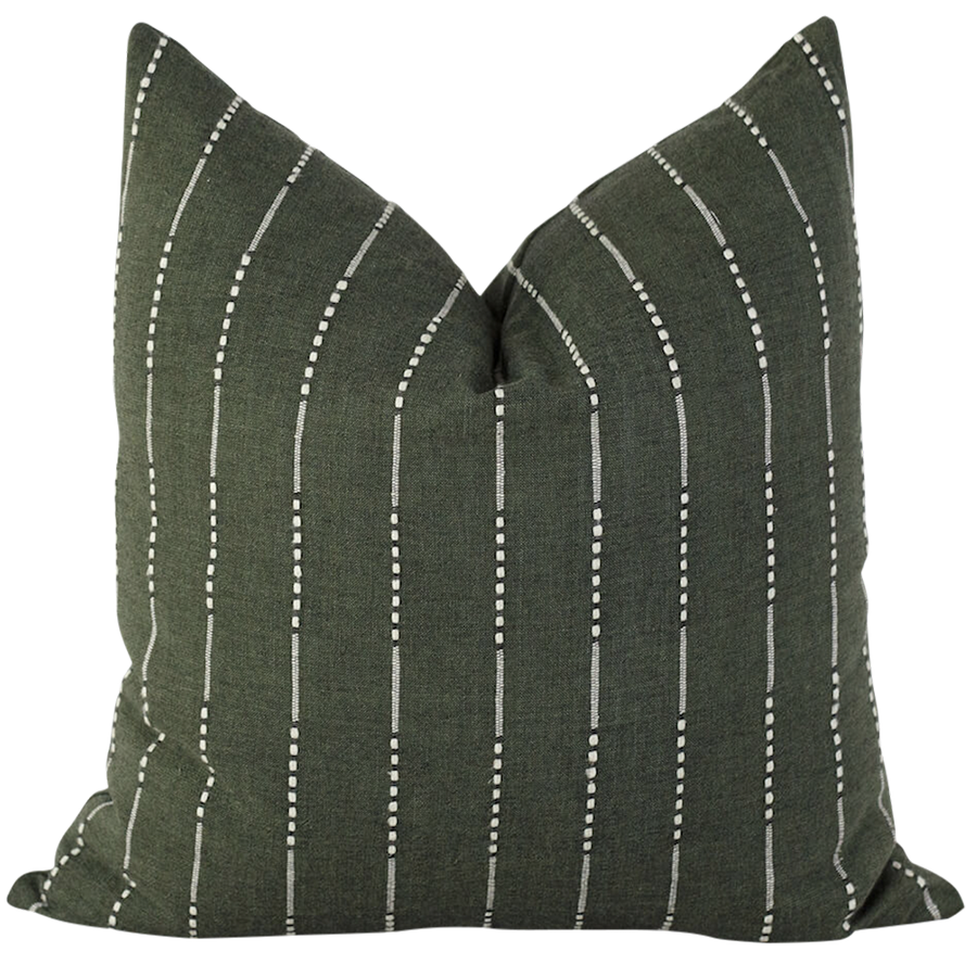 Premium Keaton Pillow Cover - Soft & Breathable Cotton Linen Blend - Standard & Queen Sizes - Perfect for Living Room, Bedroom & Home Decor