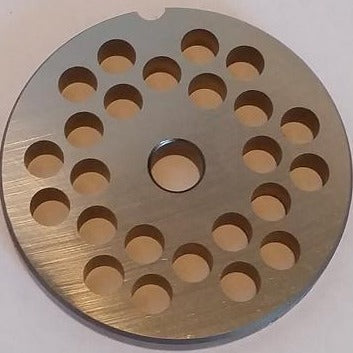 #10/#12 Meat Grinder Plates and Knives Set with Spacer - Heavy Duty Stainless Steel Replacement Parts for Home Kitchen & Commercial Use - Perfect for Grinding Beef, Pork, Sausage Making & Food Processing
