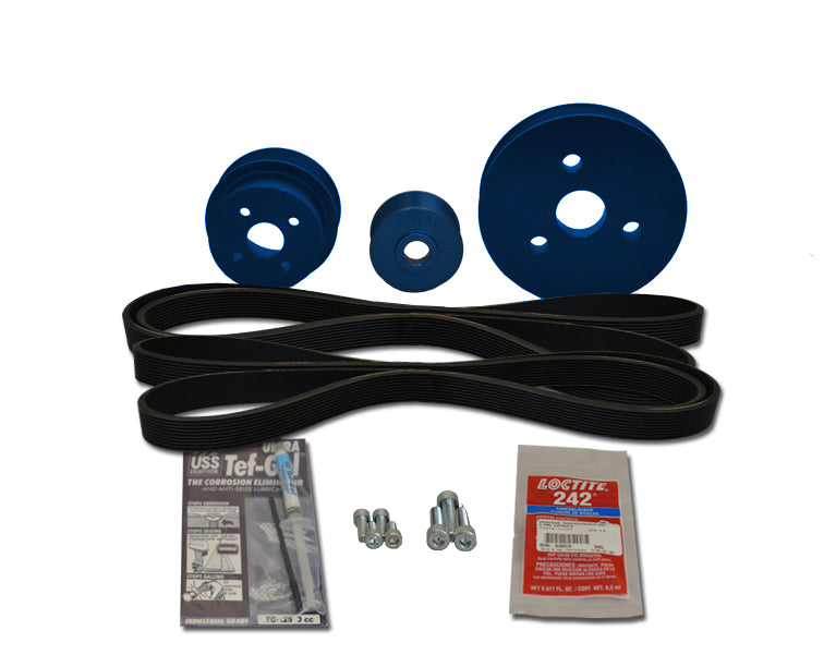 Yanmar Serpentine Pulley Kit for 3YM20 & 2YM15 Engines - 48 YSP 3YM A Replacement Part - Perfect for Marine, Agricultural & Industrial Equipment Maintenance