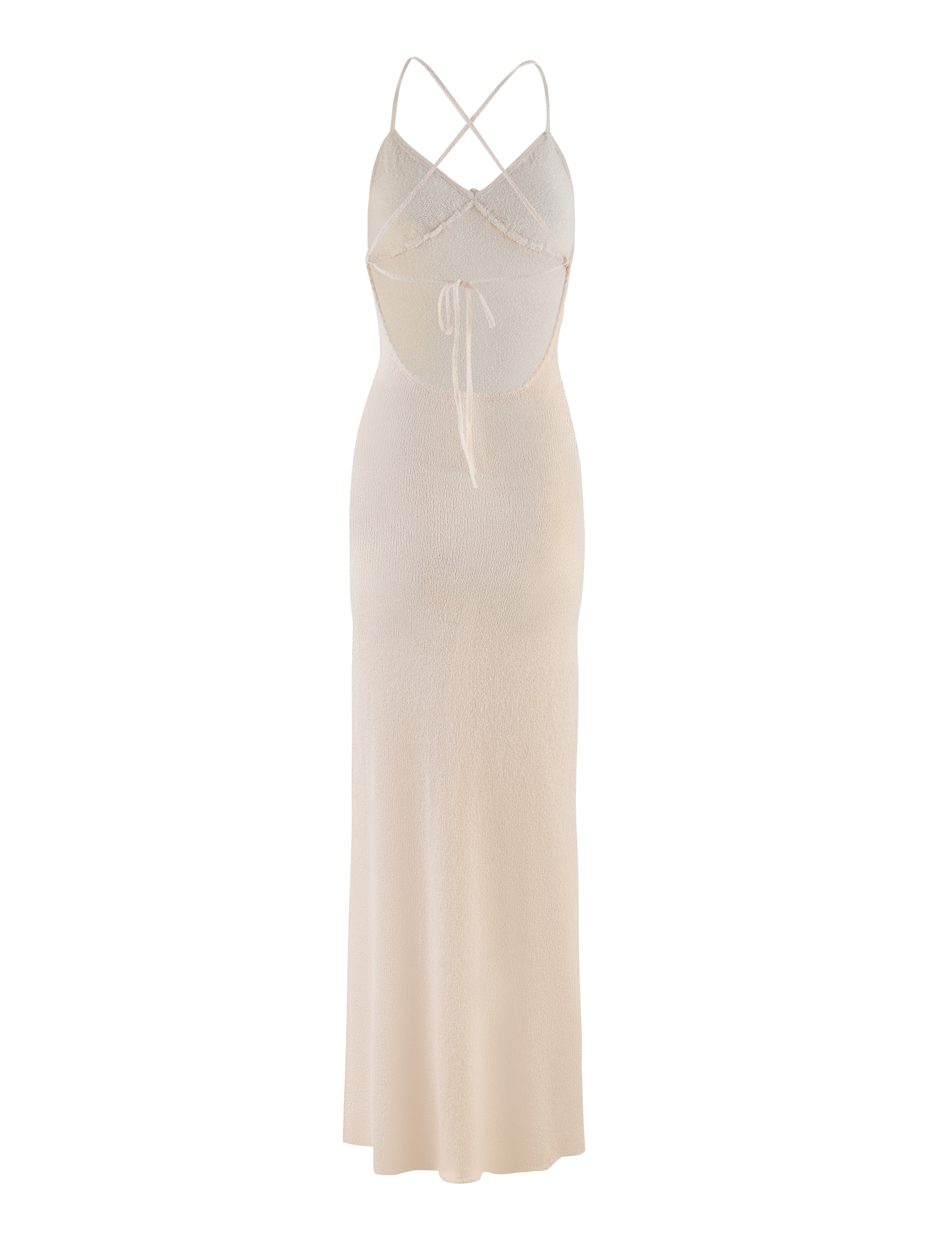 LAVELLE MAXI DRESS - Elegant White & Cream Flowy Summer Dress for Women | Perfect for Beach Vacations, Weddings & Date Nights