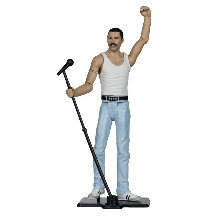 Freddie Mercury Action Figure - Limited Edition Collectible for Music Maniacs | Perfect for Queen Fans, Gift for Rock Music Lovers, Display for Home & Office Decor