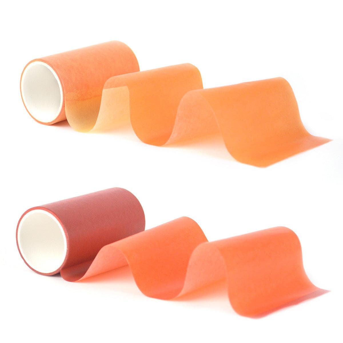 Gradient Washi Tape - Warm & Cozy Decorative Paper Tape for Scrapbooking, Journaling, DIY Crafts & Gift Wrapping