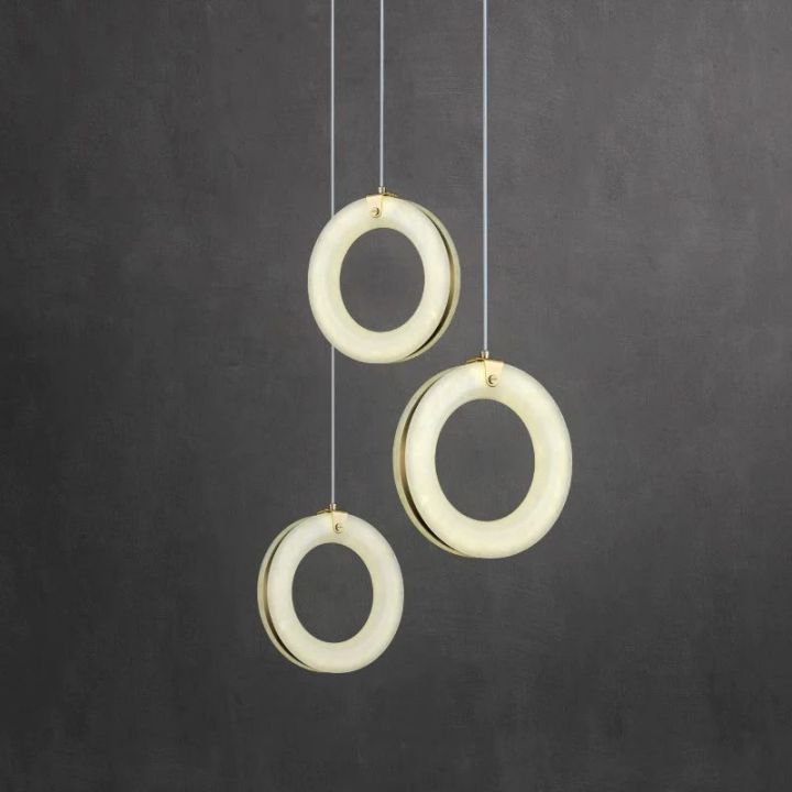 Elegant Alabaster Duplex Staircase Chandelier Light - Modern Crystal Pendant Lighting Fixture for Foyer, Hallway & Stairwell - Perfect for Home Decor & Luxury Interior Design