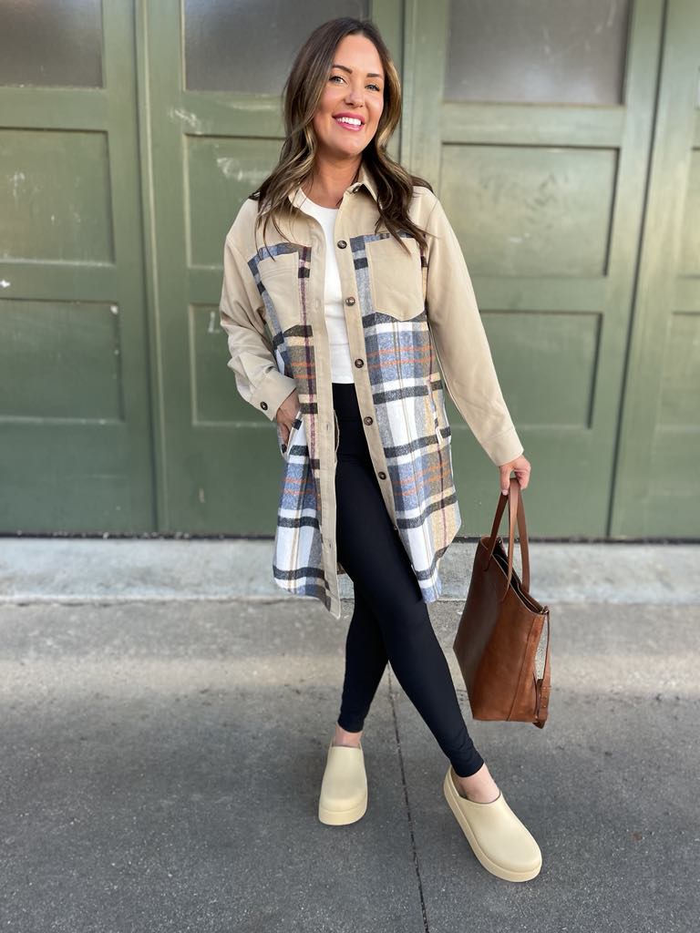 PREORDER: Durham Plaid Jacket for Men & Women - Classic Tartan Design in 2 Colors (Black/Red) | Perfect for Fall Fashion, Outdoor Activities & Office Wear