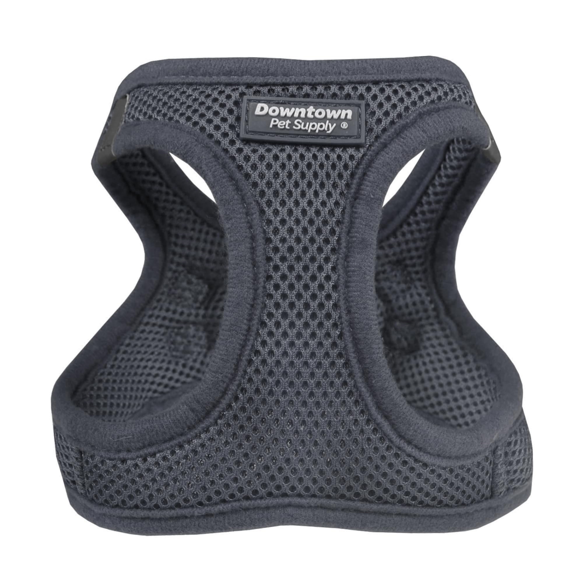 **Downtown Pet Supply No-Pull Step-in Dog Harness for Small Dogs - Adjustable Padded Mesh Harness with Reflective Trim - Comfortable & Secure Buckle Strap Harness for Walking, Training & Outdoor Adventures (Small, Charcoal)**