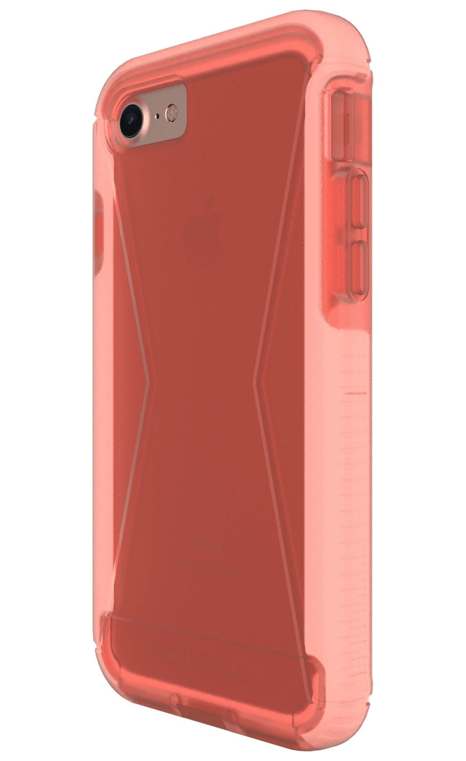 Tech21 Evo Tactical Extreme Rugged Case for iPhone 7 - Shockproof, Drop Protection, Military-Grade (Rose Pink) - Perfect for Outdoor Adventures, Travel & Daily Use
