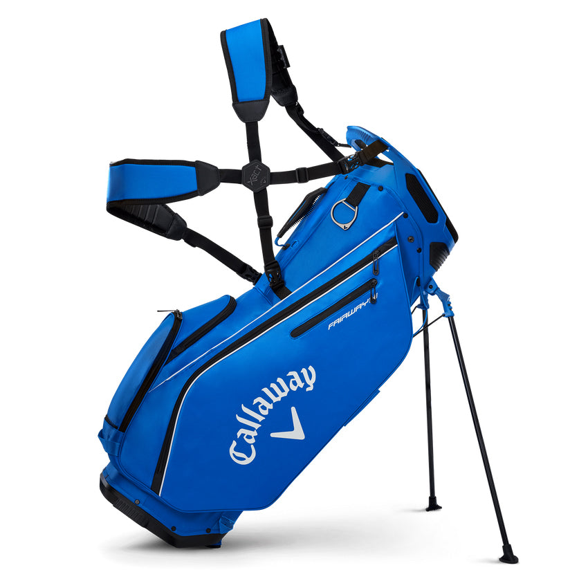 Callaway Fairway 14 Golf Stand Bag - Lightweight Golf Bag with 14-Way Divider, Comfortable Strap - Perfect for Golf Course, Driving Range & Outdoor Sports