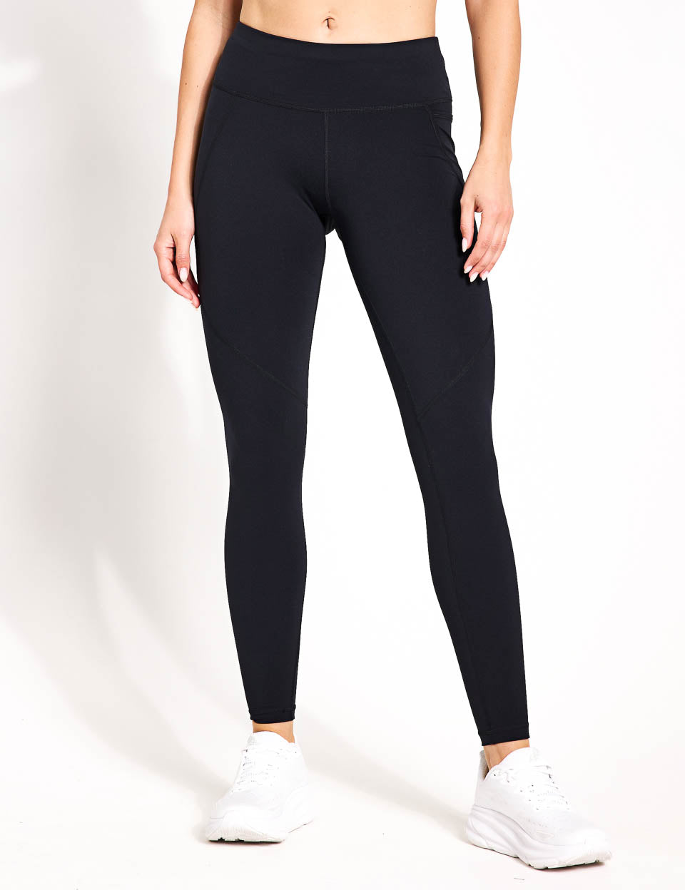 High-Waisted Power Leggings Set for Women - Black - Yoga, Running & Workout - Comfortable & Stylish Activewear