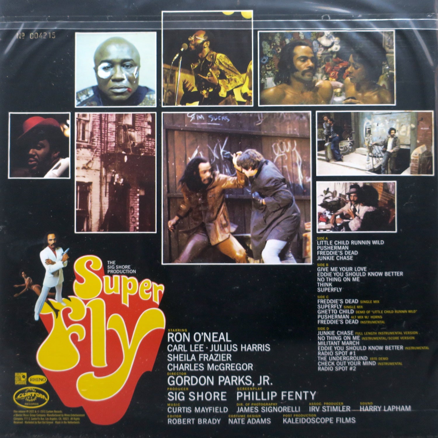Curtis Mayfield 'Super Fly' Soundtrack 50th Anniversary Edition - Limited 2LP Vinyl Record with Slipmat & Poster - Perfect for Music Collectors and 70s Soul Fans