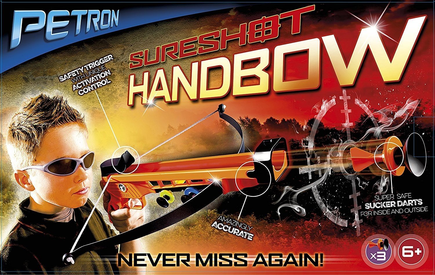 Petron Sports Sureshot Handbow - Compact & Powerful Archery Bow for Target Practice, Hunting & Outdoor Adventures | Perfect for Beginners & Professionals