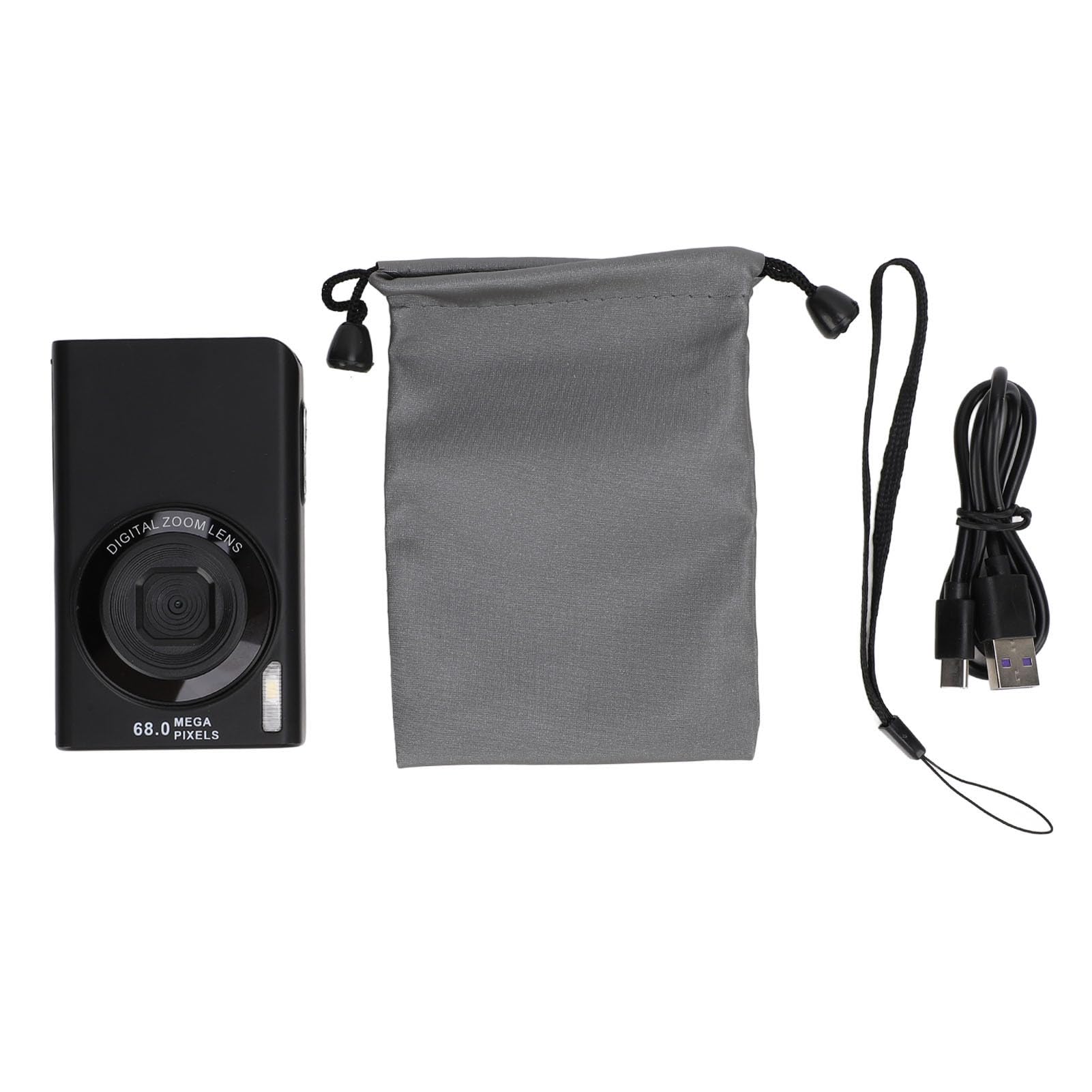 4K 68MP Digital Camera with 2.4