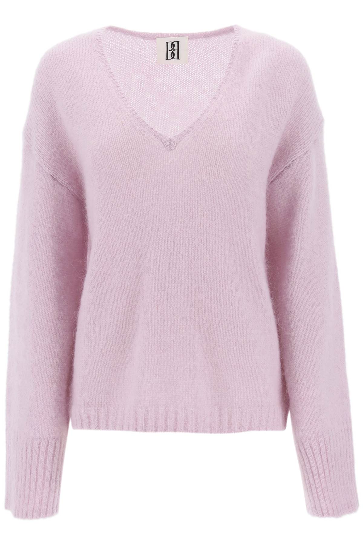 By Malene Birger Women's Wool & Mohair Cimone Sweater - Cozy Winter Pullover for Casual Outings & Office Wear
