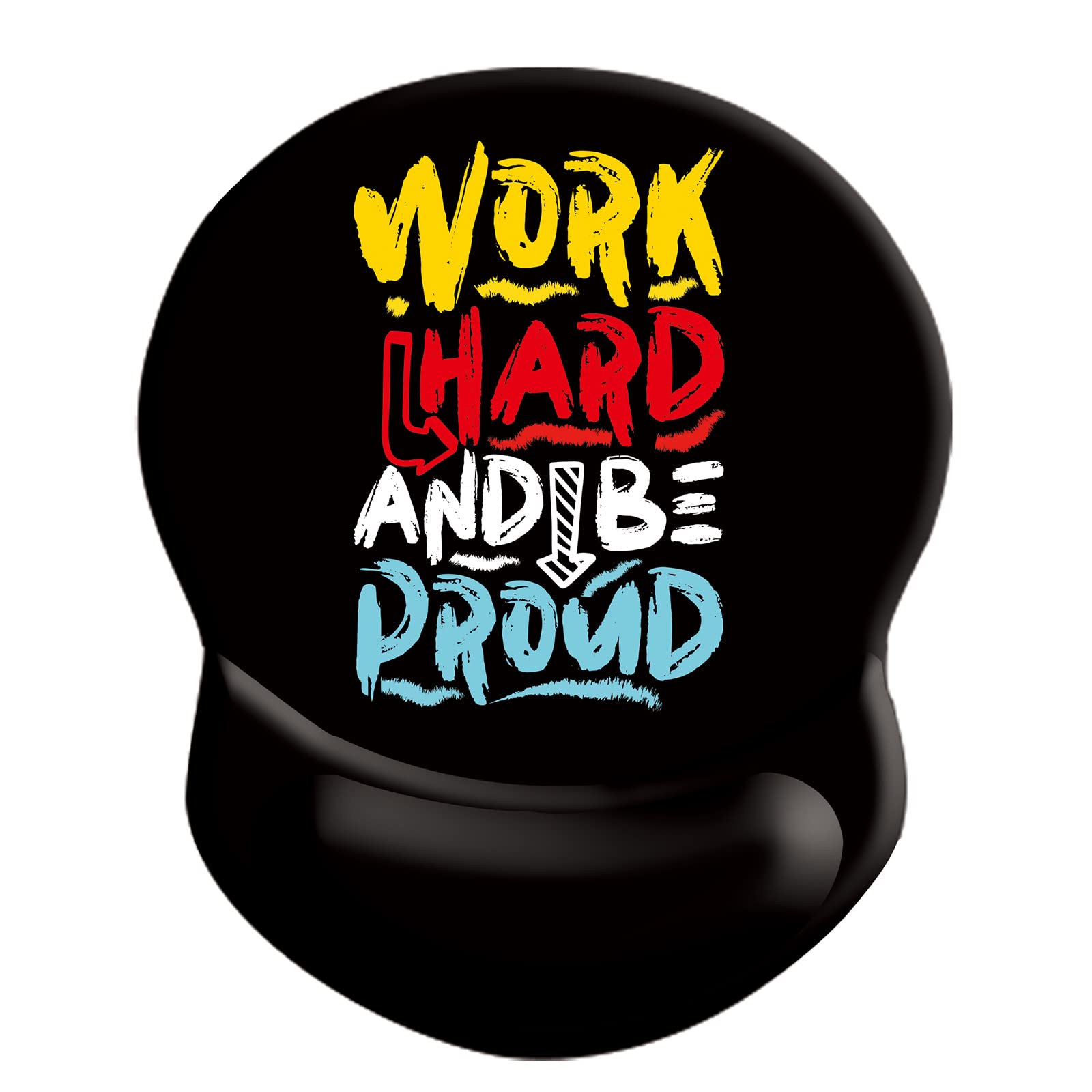 Ergonomic Wrist Support Mouse Pad - Anti-Slip Rubber Wrist Rest for Office & Gaming - 8.75