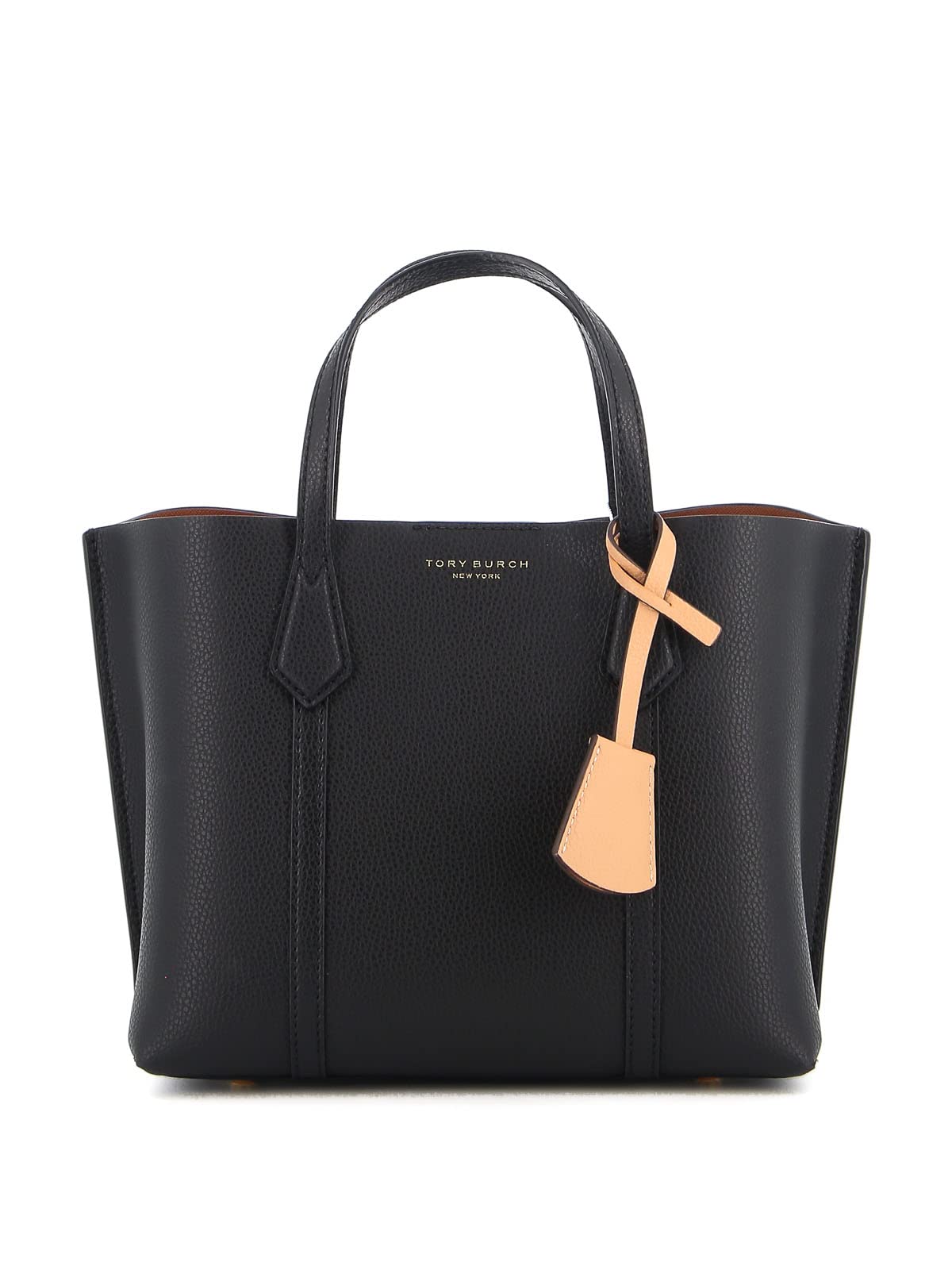 Tory Burch Perry Small Triple Compartment Leather Tote Bag for Women - Stylish Work Bag, Travel Purse & Everyday Handbag (Perfect for Office, Commuting & Weekend Outings)