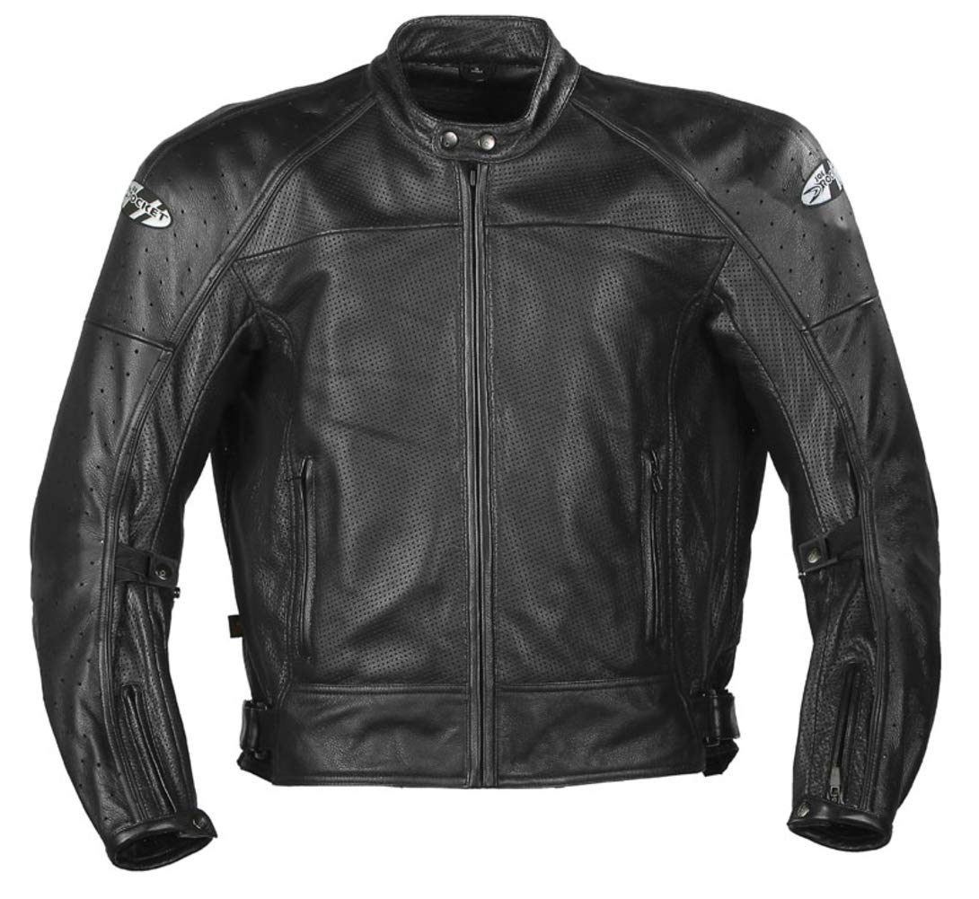 Joe Rocket Sonic 2.0 Men's Leather Motorcycle Jacket - Breathable Protective Riding Gear for Cruiser & Sport Bikes | Perfect for Commuting, Touring & Street Riding