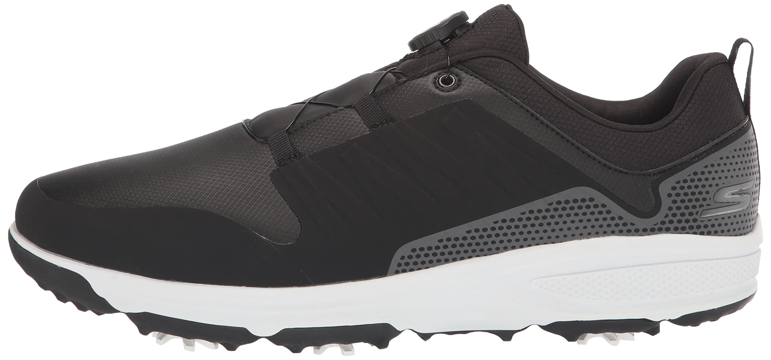Skechers Men's Torque Twist Waterproof Golf Shoes - Comfortable & Durable Spiked Golf Footwear for All-Weather Performance on the Course