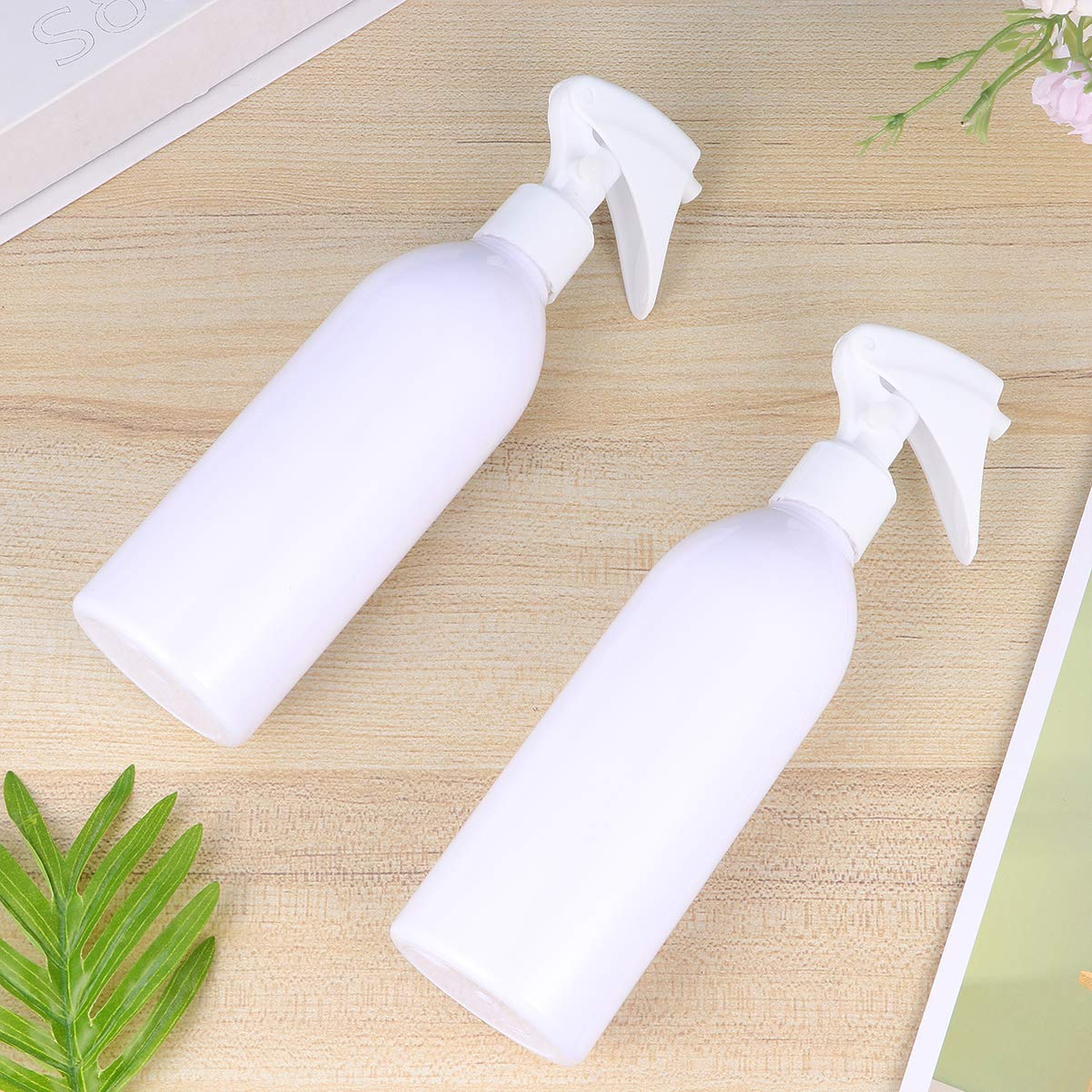 EXCEART 3-Pack Clear Plastic Spray Bottles for Hair, Hand Soap & Travel - Fine Mist Water Sprayer for Styling, Cleaning & DIY Projects - Perfect for Salons, Home & On-the-Go Use