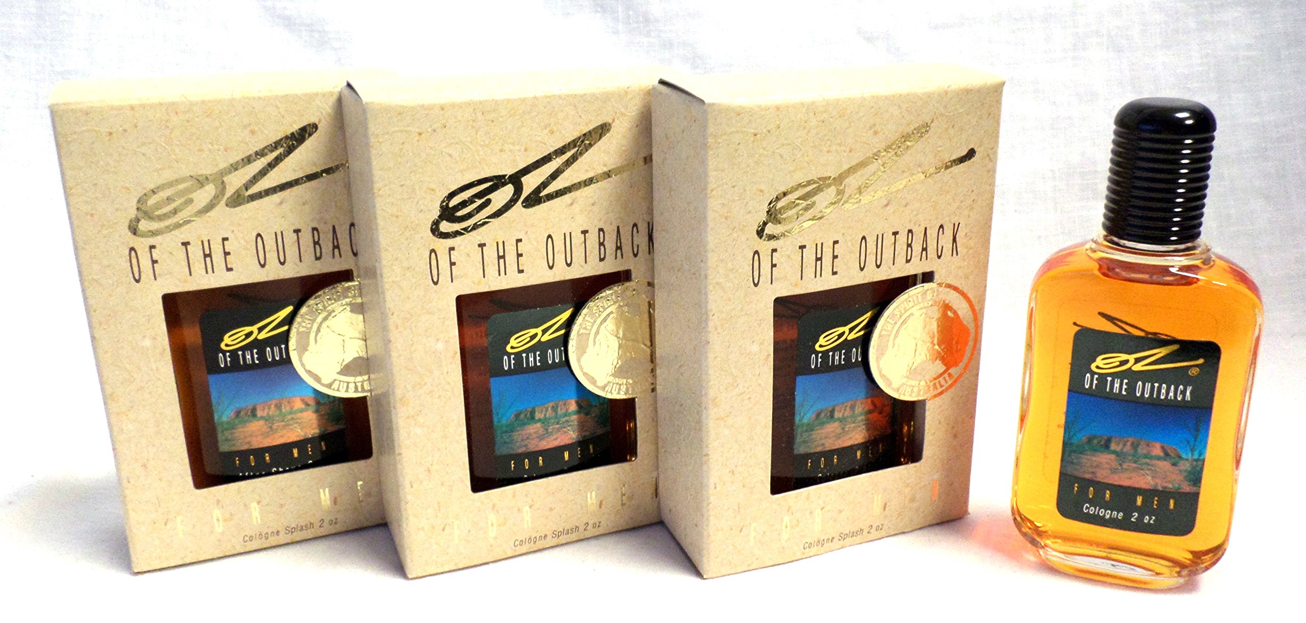 Premium OZ Cologne Splash 2 oz (3-Pack) - Long Lasting Fragrance for Men, Fresh & Woody Scent - Perfect for Daily Wear, Office & Special Occasions