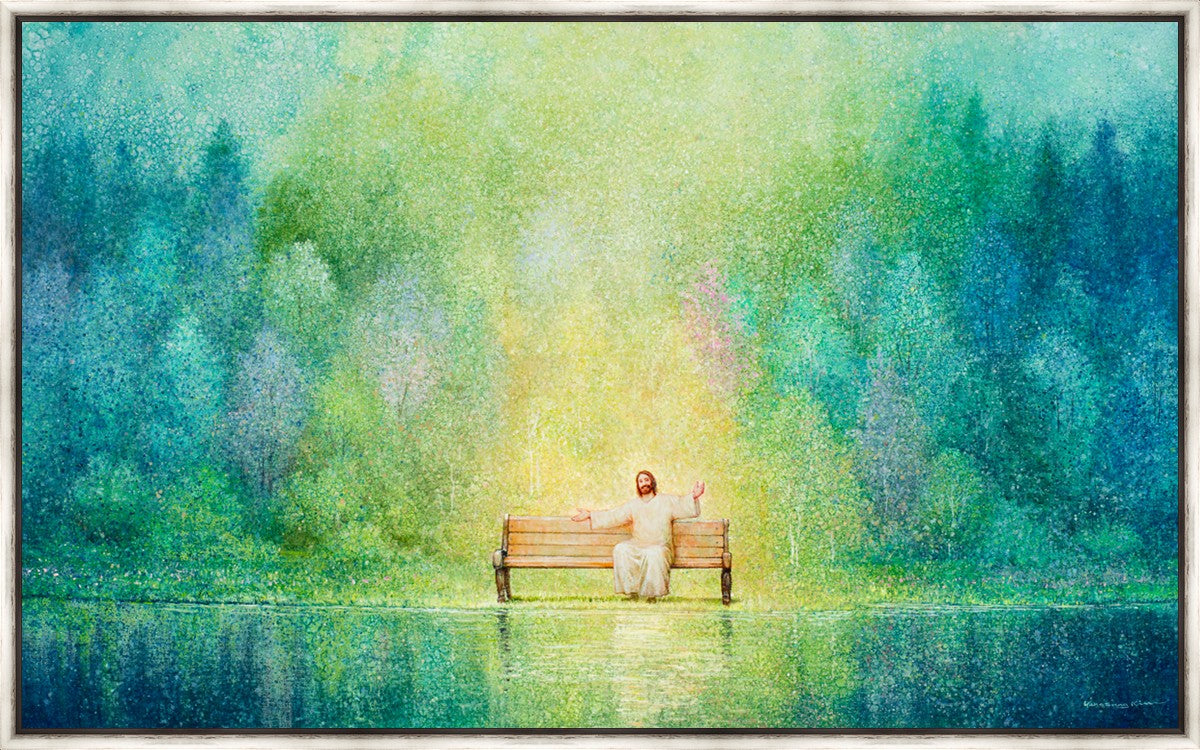 Come Unto Me and I Will Give You Rest - Inspirational Bible Verse Large Wall Art Decor for Living Room, Bedroom & Office - Perfect Christian Home Decor Gift