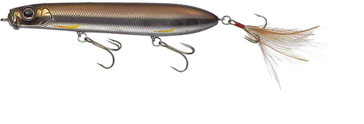 Evergreen Shower Blows 5 7/8 Topwater Pencil Popper Fishing Lure - Saltwater & Freshwater Bass Fishing for Topwater Action