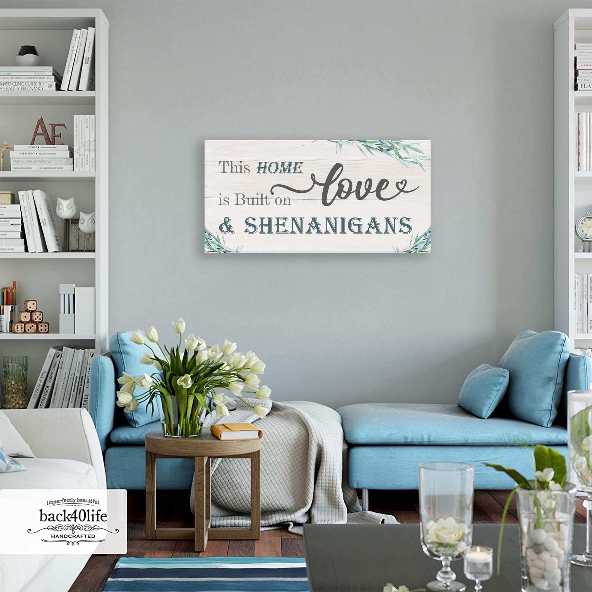 Rustic Wood Plaque Sign - 6