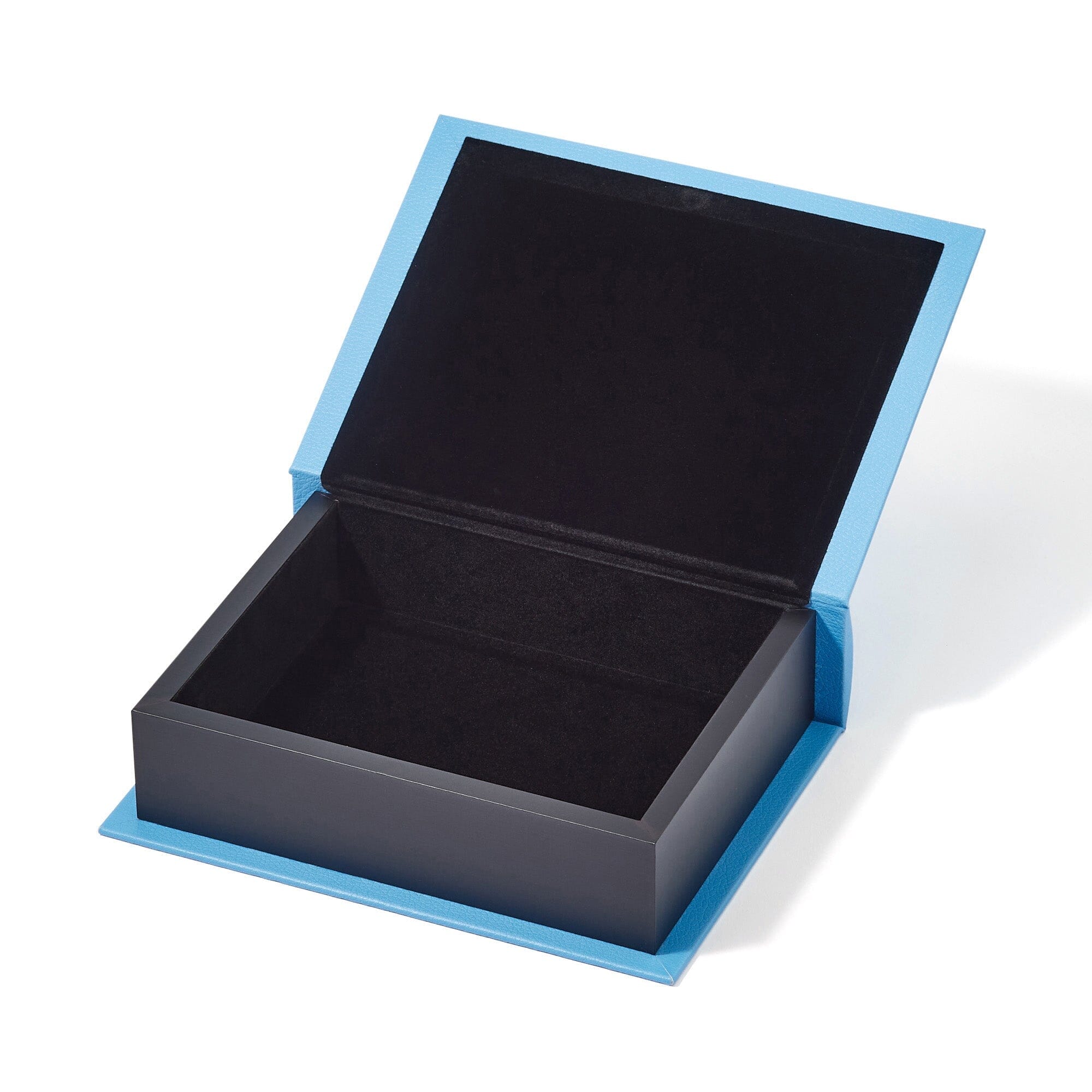 Small Blue Cafe Book Box - Stylish Storage for Books & Coffee Essentials | Perfect for Home, Office & Gifts