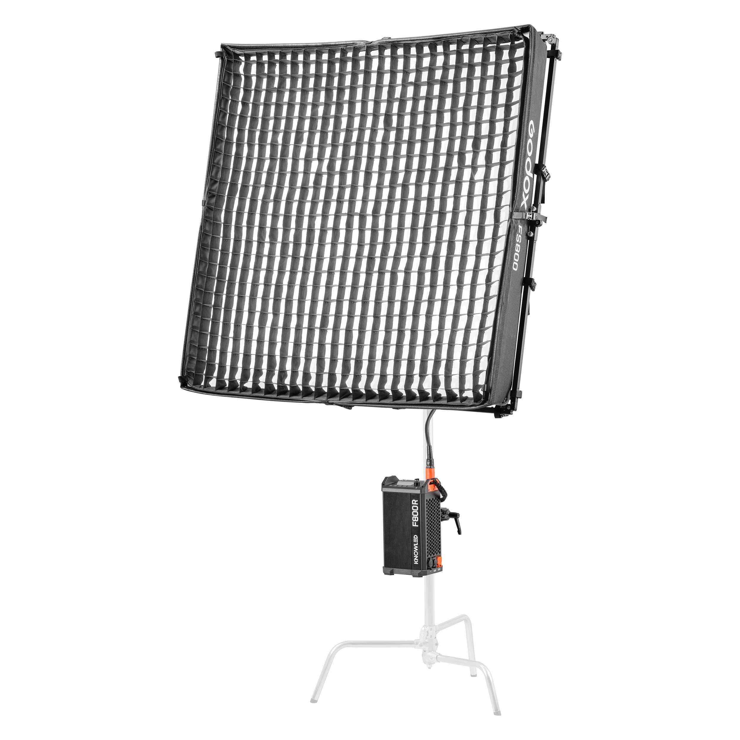 KNOWLED F800R 4x4ft IP54 Waterproof Flexible RGB LED Panel - Professional Cine Lighting for Film Studio, Photography, YouTube Videos & Live Streaming