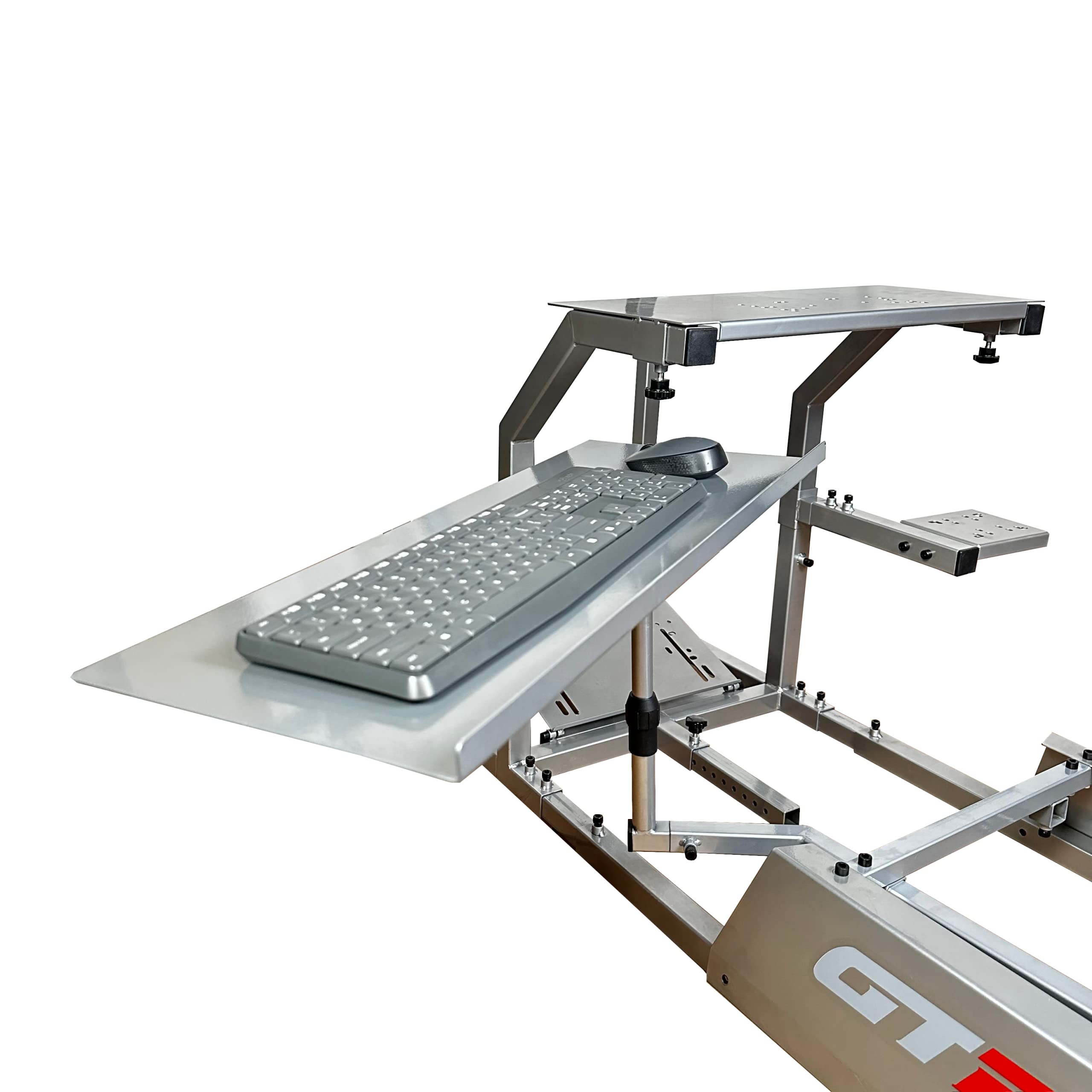 GTR Simulator Gaming Keyboard and Mouse Tray Add-on for GTA/GTSF Model - Perfect for Racing Simulator Setups & PC Gaming Stations