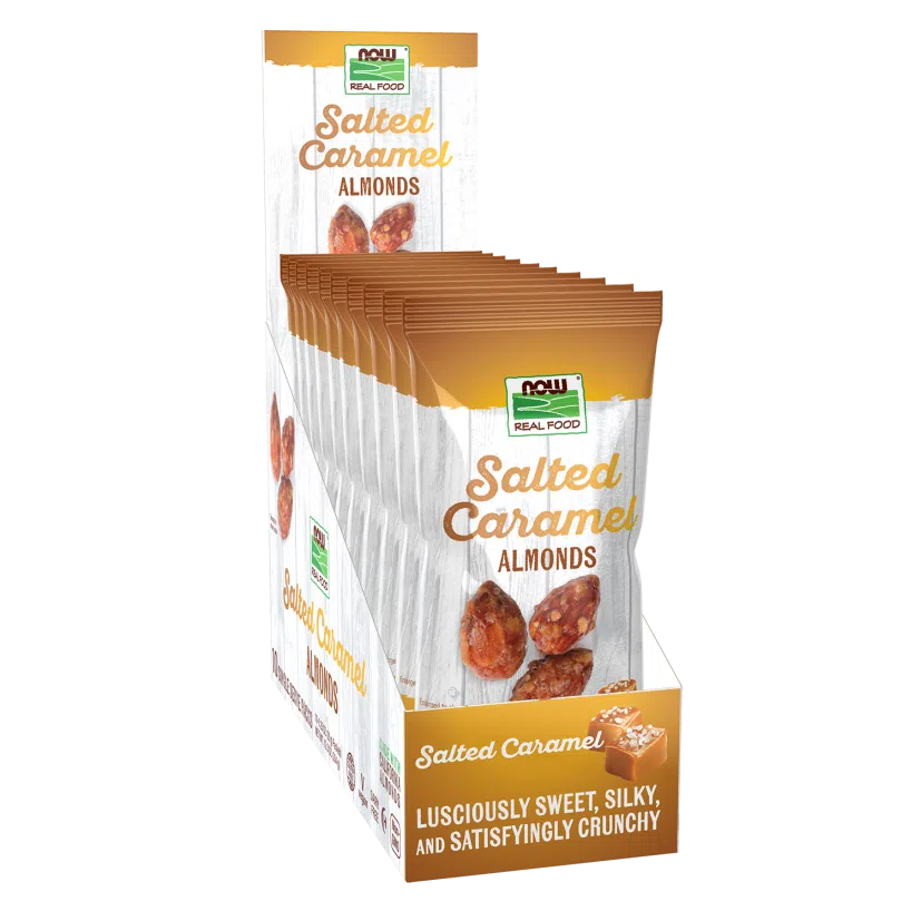 NOW Real Food Almonds - Raw, Unsalted, Non-GMO, Gluten-Free Snack - Perfect for Healthy Snacking, Baking & Cooking