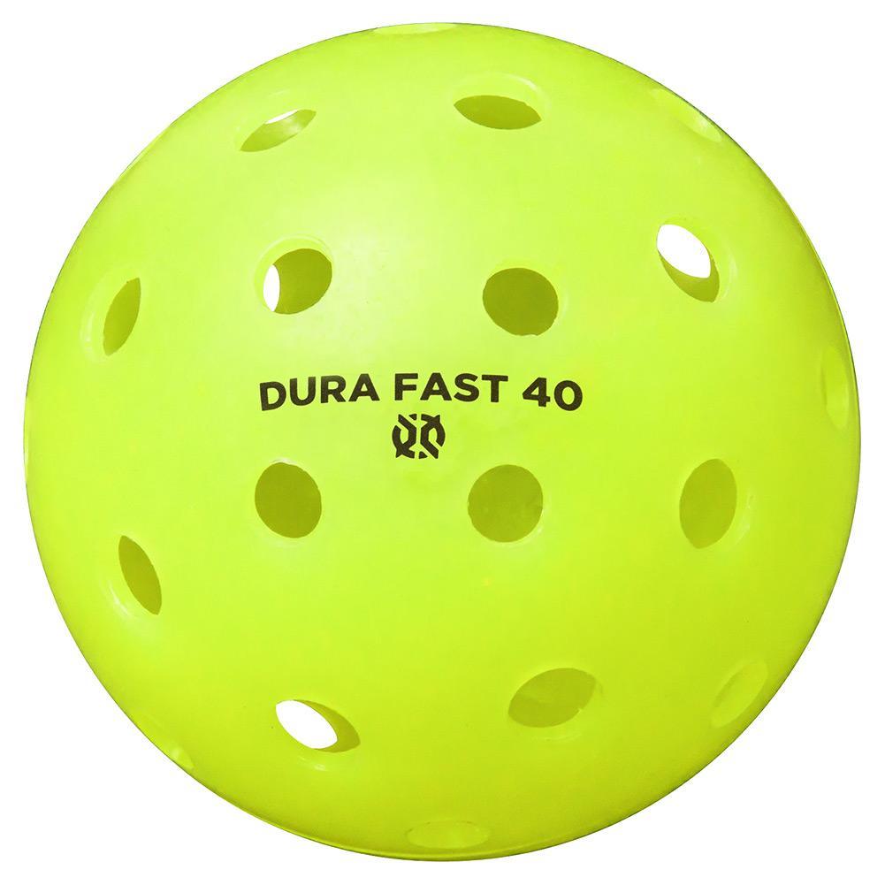 Dura Fast 40 Outdoor Pickleball Balls - 4 Pack | Professional Grade for Competitive Play & Training | Perfect for Backyard, Court & Tournament Use