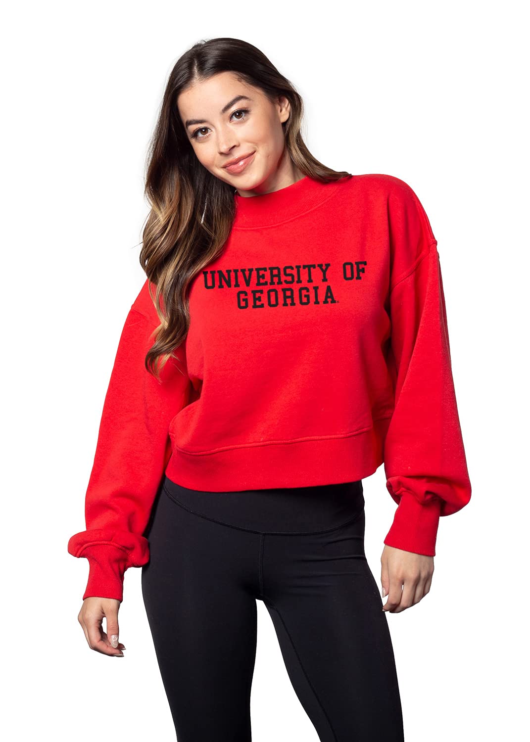 Chicka-D Women's Haily Sweatshirt - Cozy Fleece Pullover for Casual Wear, Lounge & Fall Outfits | Soft Comfortable Long Sleeve Top for Women