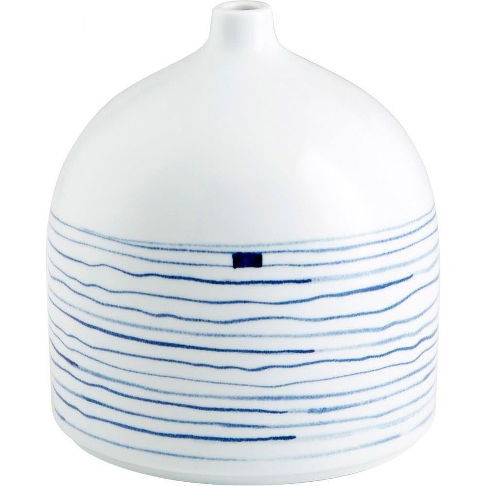 Whirlpool Glass Vase - 11 Inches Tall, 9.75 Inches Wide - Perfect for Home Decor, Wedding Centerpieces & Flower Arrangements