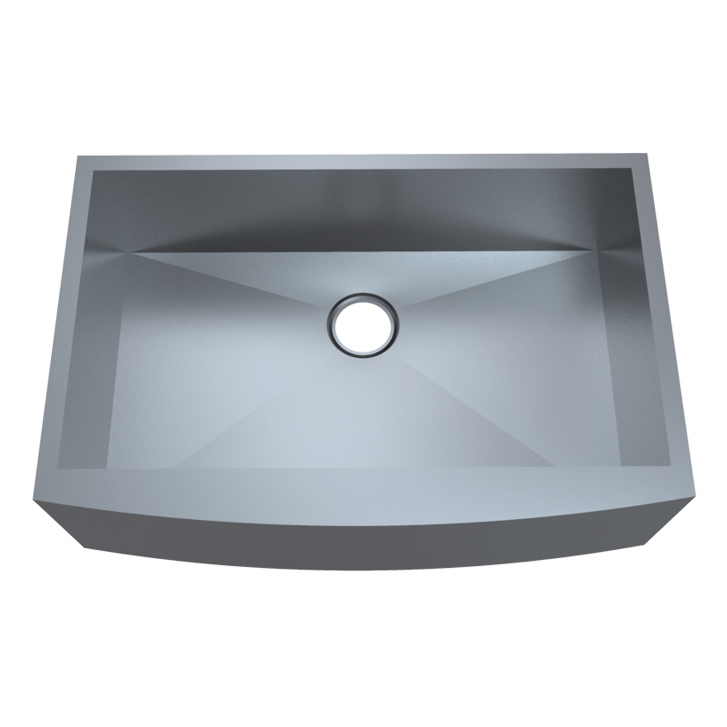 DAX Handmade Farmhouse Single Bowl Top Mount Kitchen Sink 33 x 21 Inch - 16 Gauge Stainless Steel with Accessories (DX SQ 3321) - Perfect for Rustic Kitchen Remodeling & Modern Farmhouse Decor