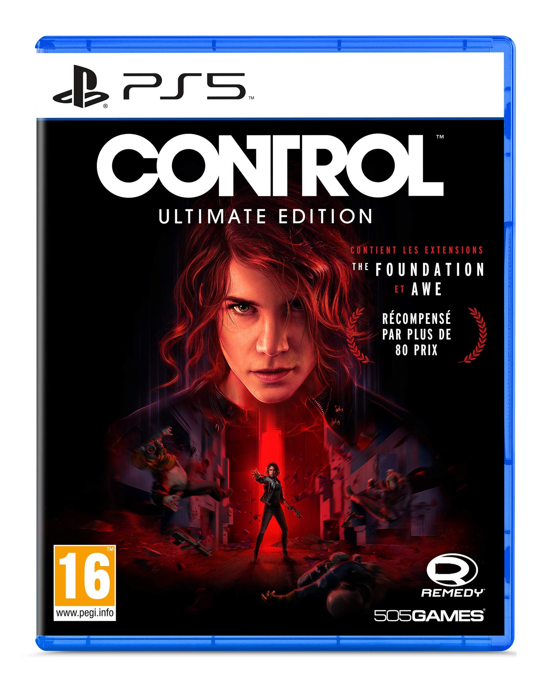 Control Ultimate Edition (PS5) - Award-Winning Action-Adventure Game | 4K HDR & Ray Tracing | Best for Fans of Sci-Fi & Supernatural Thrillers | Perfect for Single-Player Story Gaming